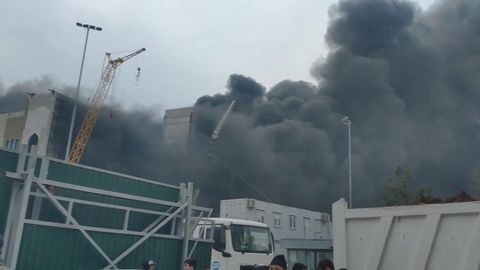 Video: Toshkentda qurilayotgan Islom sivilizatsiyasi markazi qora tutun ichida qoldi