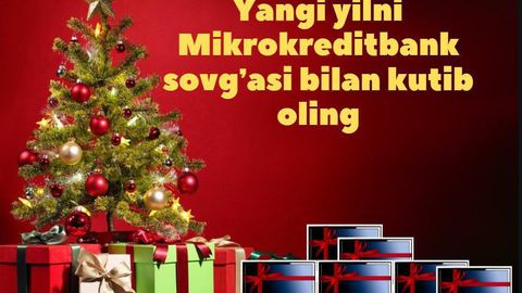 “Mikrokreditbank” Yangi yil aksiyasini tashkil qilmoqda