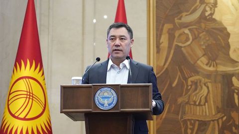 Қирғизистоннинг янги президенти Садир Жапаров лавозимига расман киришди