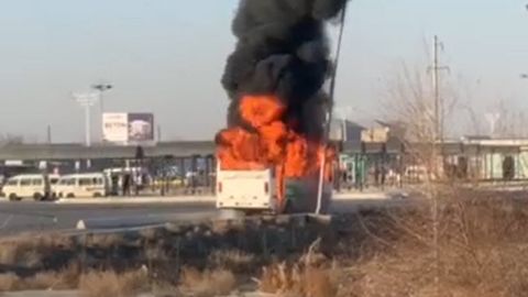 Buxorodagi avtobusning yonib ketish sababi ma’lum qilindi