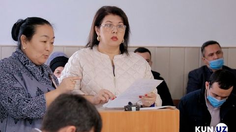 Ishi sudda ko‘rib chiqilayotgan Toshkent viloyati bosh infeksionisti Guljahon Yo‘ldosheva farzandlariga bosim bo‘lganligini ma’lum qildi