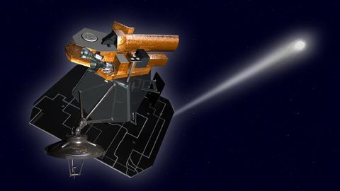 Deep Impact zondi. Yerliklarning kometaga ilk tashrifi haqida