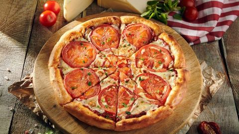 Go‘sht qo‘shilmaydigan Margarita pitssasi