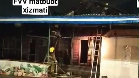 Яшнободда жойлашган овқатланиш шохобчасида ёнғин содир бўлди