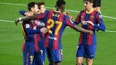 Ла Лига. «Барселона» 6 та гол урилган ўйинда йирик ҳисобда ғалаба қозонди, Мессидан шедевр гол