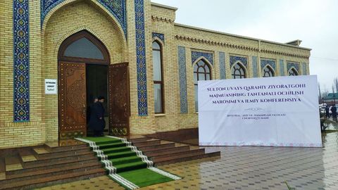 Namangandagi Sulton Uvays Qaraniy ziyoratgohining ochilish marosimi bo‘lib o‘tdi