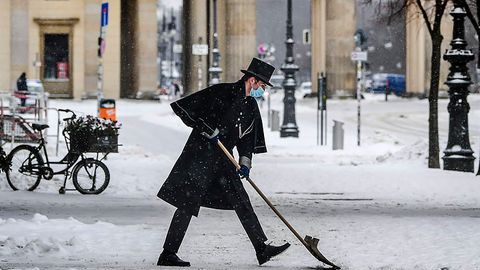 Germaniyada sovuq havo va qor yog‘ish bo‘yicha yangi rekord qayd etildi