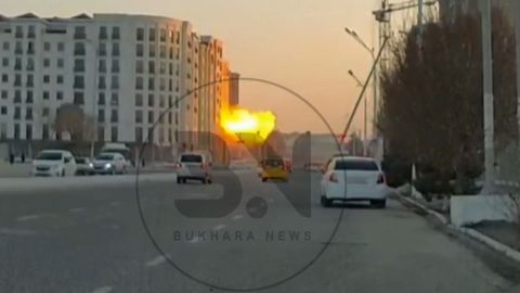 Бухородаги кўп қаватли уйда юз берган портлаш видеоси эълон қилинди