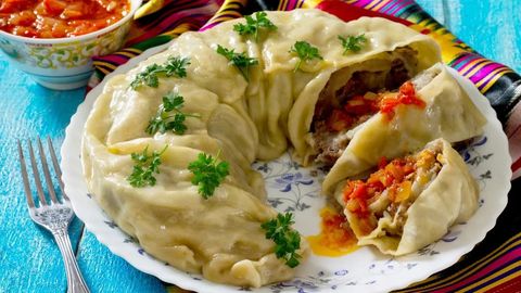 Қозоқча хоним — ўрама тайёрлаймиз