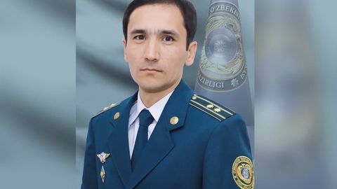 Ички ишлар вазирлиги Молия ва моддий-техника таъминоти департаментига янги раҳбар тайинланди