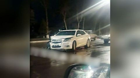 Toshkentda Malibu va Lacetti ishtirokida sodir bo‘lgan YTH oqibatida bir kishi shifoxonaga yotqizildi
