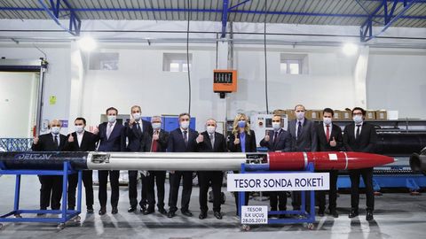 Turkiya Oyga uchirish uchun mo‘ljallangan gibrid raketani ishlab chiqdi