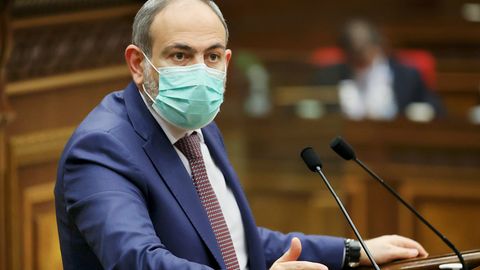 Nikol Pashinyan muddatidan avvalgi saylovlar o‘tkazilishi uchun aprelda iste’foga chiqishga va’da berdi