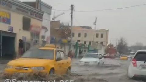 «Ҳар баҳорда шу бўлар такрор»: Самарқанд шаҳрида «тошқинлар мавсуми» бошланди