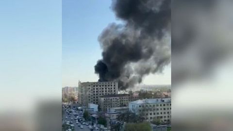 Тошкент ва Зангиотадаги ишлаб чиқариш цехларида ёнғин содир бўлди (видео)