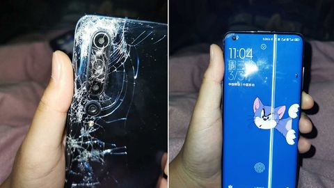 Avtobus g‘ildiraklari ostida qolgan Xiaomi Mi 10 smartfoni ishlashda davom etdi