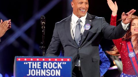 Amerikaliklarning deyarli yarmi Dueyn Jonson prezidentlik saylovlarida ishtirok etishini xohlamoqda