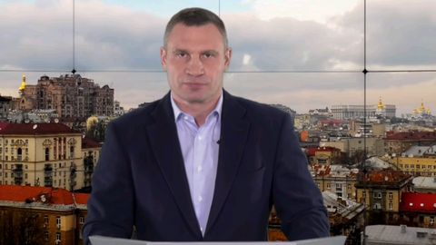 Kiyev meri Vitaliy Klichko urush xavfi tufayli ukrainaliklarga murojaat qildi