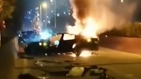 Xitoyda Tesla ishtirokida yana bir YTH sodir bo‘ldi (video)