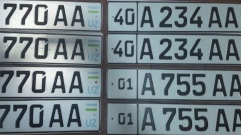 Ўзбекистонга қалбаки авторақамлар олиб кирилаётгани аниқланди