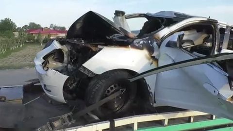 Samarqandda uxlab qolgan Cobalt haydovchisi o‘zidan oldingi “KamAZ”ga urilishi oqibatida ikki yo‘lovchi vafot etdi
