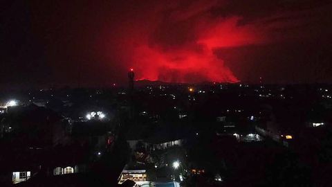 Kongoda Nyiragongo vulqoni otila boshladi, mahalliy aholi evakuatsiya qilinmoqda (video)