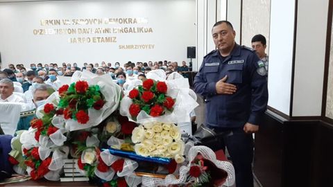 Koson tumani IIB boshlig‘i Shahrisabz IIBga boshliq etib tayinlandi