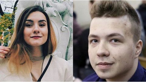 BBC: Беларусда ҳибсга олинган Роман Протасевич ва Софья Сапега уй қамоғига ўтказилди