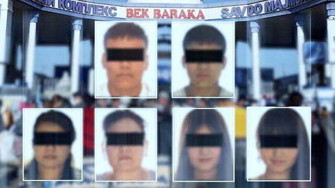 “Bek-baraka” bozorida savdo qiluvchilardan 9 mln so‘m tovon puli olgan 6 nafar shaxs qo‘lga olindi