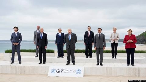 G7 раҳбарлари 2022 йилда пандемияни енгмоқчилигини маълум қилди