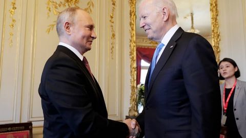 Jenevada Putin va Bayden o‘rtasidagi yuzma-yuz uchrashuv boshlandi (video)