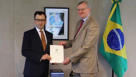 O‘zbekistonning AQShdagi elchisi Javlon Vahobov bir vaqtning o‘zida Braziliyada ham elchi bo‘ldi