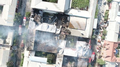 Qo‘qonda bir-biriga tutash 5 ta xonadonda yong‘in sodir bo‘ldi
