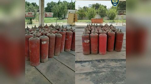 Buxoroda aholiga tarqatilishi kerak bo‘lgan gaz ballonlarni o‘zlashtirgan xodim qo‘lga olindi