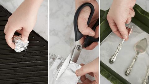 Qaychini charxlash, kumush buyumni tozalash: Folga qog‘ozi ish beradigan 9 vaziyat