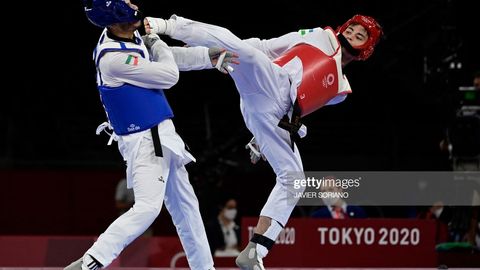 Tokio—2020. Ulug‘bek Rashidov eronlik taekvondochini yengib, yarim finalga chiqdi