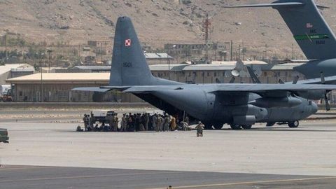 Kobul aeroportida yong‘in sodir bo‘ldi (video)