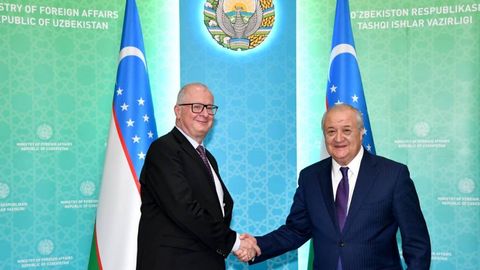 Ўзбекистонда Германиянинг янги элчиси иш бошлади