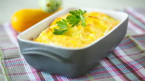 Qovoqcha va tvorogdan mazali zapekanka tayyorlaymiz