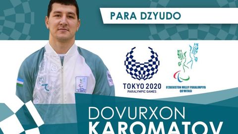 Довурхон Кароматов Паралимпия ўйинларида Ўзбекистонга 11-медални тақдим этди