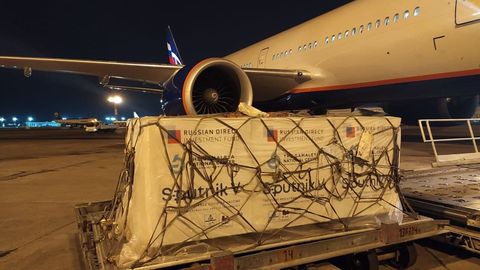 Ўзбекистонга яна 90 минг доза коронавирусга қарши «Спутник V» вакцинаси келтирилди