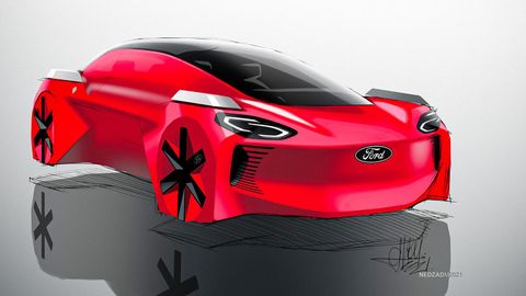 Ford Britaniyada 8 yoshli bolalar o‘ylab topgan uchar avtomobil konseptini e’lon qildi