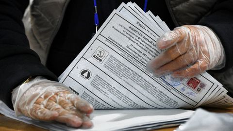 Россияда сайлов натижалари эълон қилинди, Давлат думасига бешта партия кирди