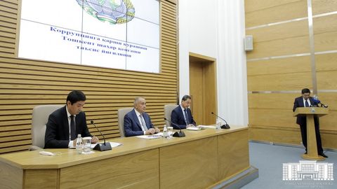 Korrupsiyaga qarshi kurashish Toshkent shahar Kengashi ta’sis etildi