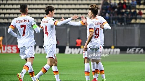 Конференциялар Лигаси. «Рома» Элдор Шомуродов асосий таркибда тушган ўйинда Украина клубини йирик ҳисобда мағлуб этди