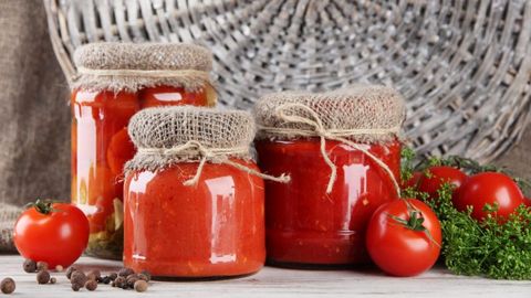 Do‘kondagidan arzon va barakali: Qishga pomidor va sarimsoqdan tayyorlab yopiladigan tomatli sous retsepti