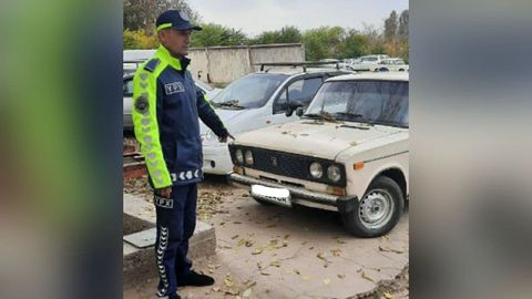Toshkent viloyatida Qirg‘izistondan 1998-yilda o‘g‘irlab kelingan avtomobil aniqlandi