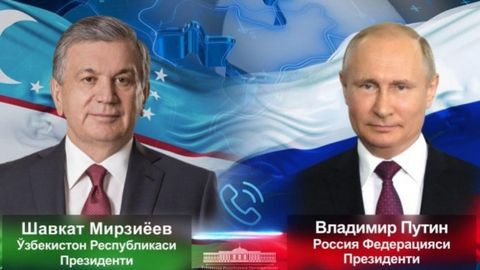 Путин Шавкат Мирзиёевни Ўзбекистон президенти сайловидаги ишончли ғалаба билан табриклади