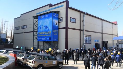 Toshkentda vaksinalar saqlanadigan Markaziy Osiyodagi eng yirik ombor ochildi