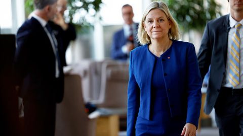 Швециянинг биринчи аёл бош вазири лавозимига сайланганидан 7 соат ўтиб истеъфога чиқди